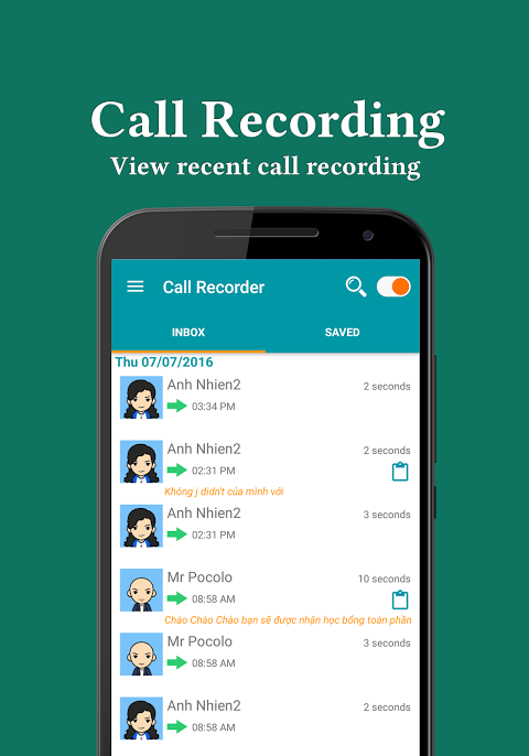 Automatic Call Recorder 1