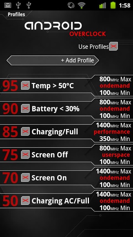 Android Overclock 3