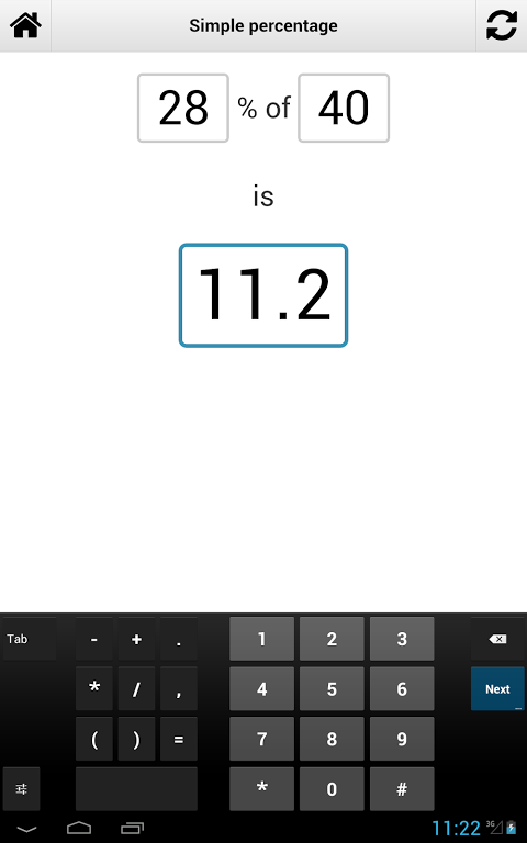 Percentage Calculator v1 2