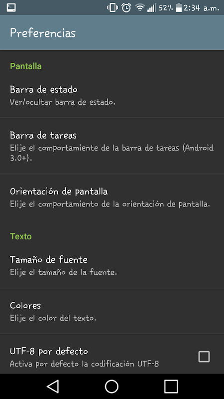 Terminal Android 3