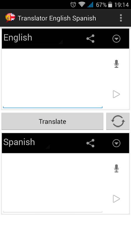 Translator English to Spanish 1