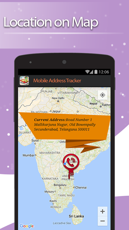 Live Mobile address tracker 3