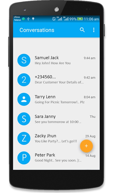 Messenger- SMS, MMS, Calls, Chats, Contacts+Themes 1