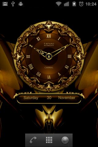 CARNAL Luxury Clock Widget 2