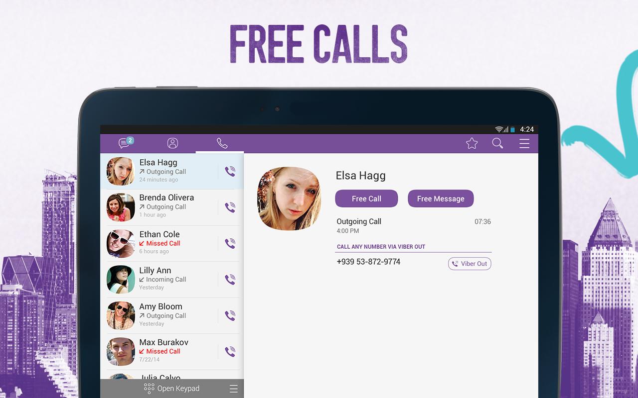 Viber- Free Messages y Calls 1