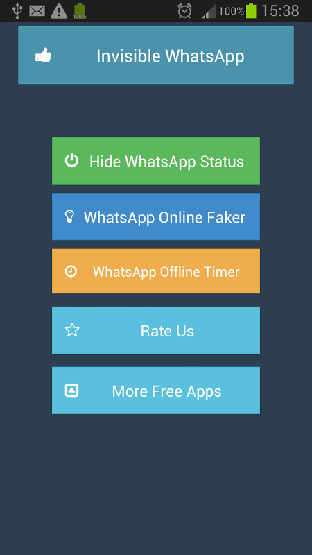 Hide WhatsApp Status Invisible 1