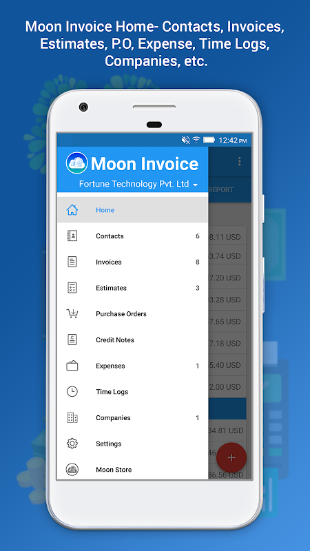 Moon Invoice 2