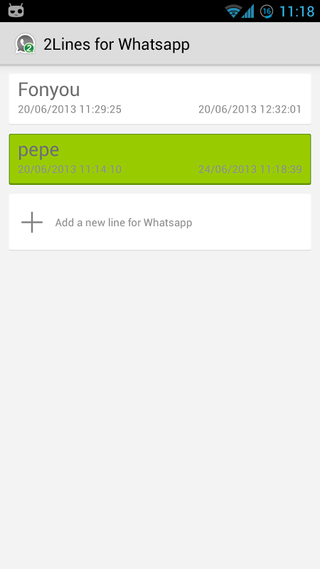2Lines para WhatsApp â˜… ROOT 1