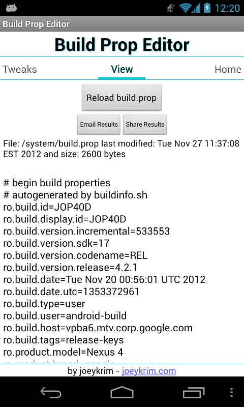 Build Prop Editor 3