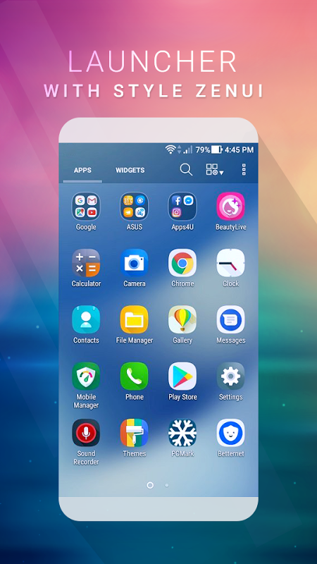 Launcher Style Asus Zenui 3