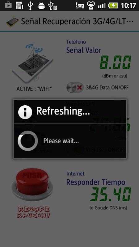 Sinal RecuperaÃ§Ã£o 3G/4G/WiFi 4