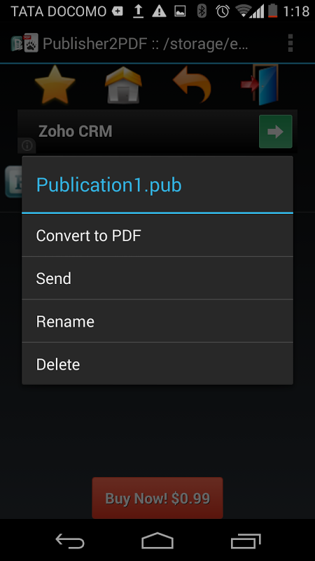 Publisher to PDF Converter 2