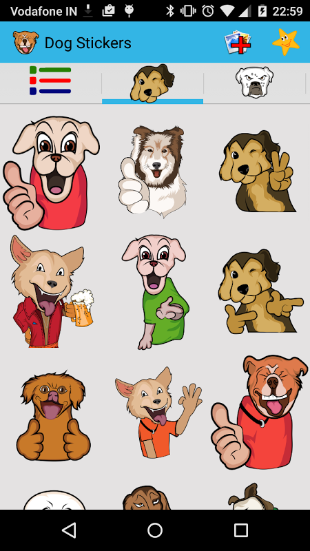 Dogs Chat Stickers 1
