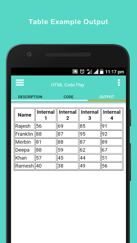 HTML Code Play 3