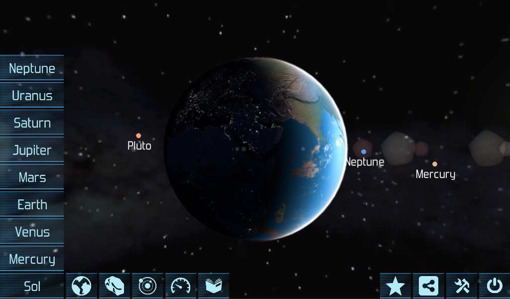 Solar System Explorer HD Pro 1